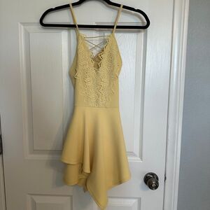 Yellow romper SMALL
